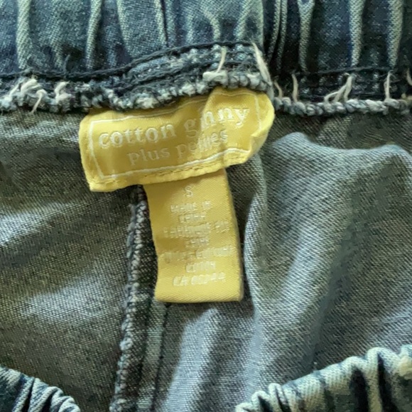 Ladies Cotton genny jeans plus petite - Picture 2 of 2